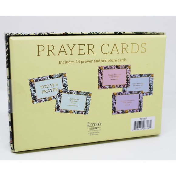 Eccolo Design Prayer Card Set Poshmark
